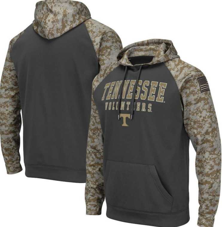 Men's Tennessee Volunteers Gray Camo Pullover Hoodie,We sell and wholesale Men's Tennessee Volunteers Gray Camo Pullover Hoodie on line form chian!